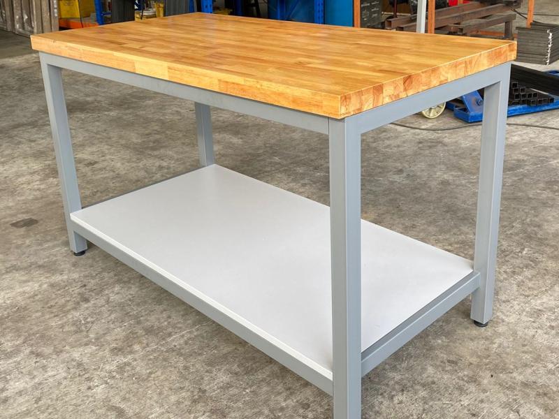 Solid Rubberwood Workbench